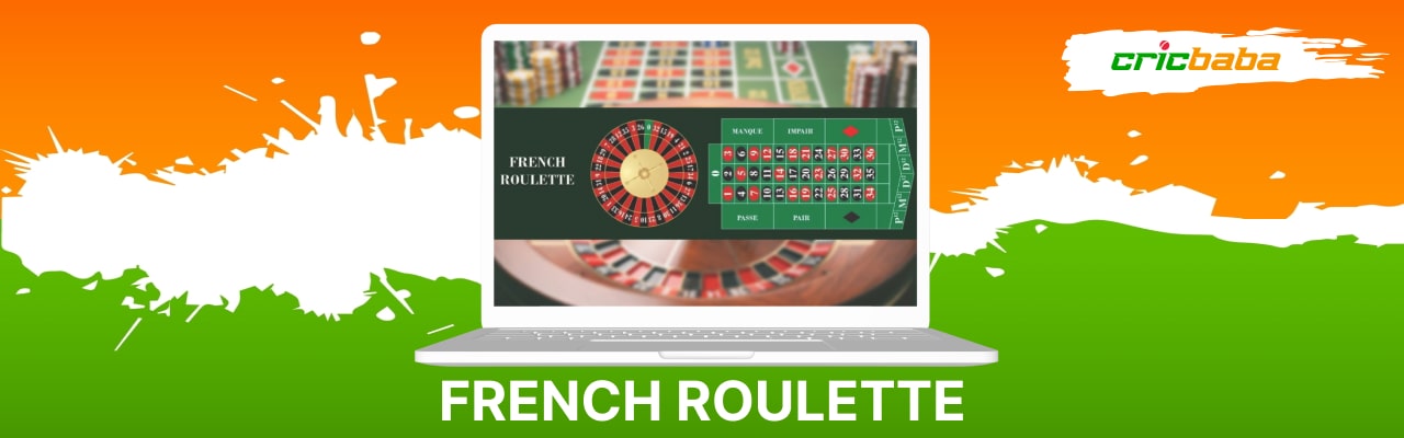 French roulette table